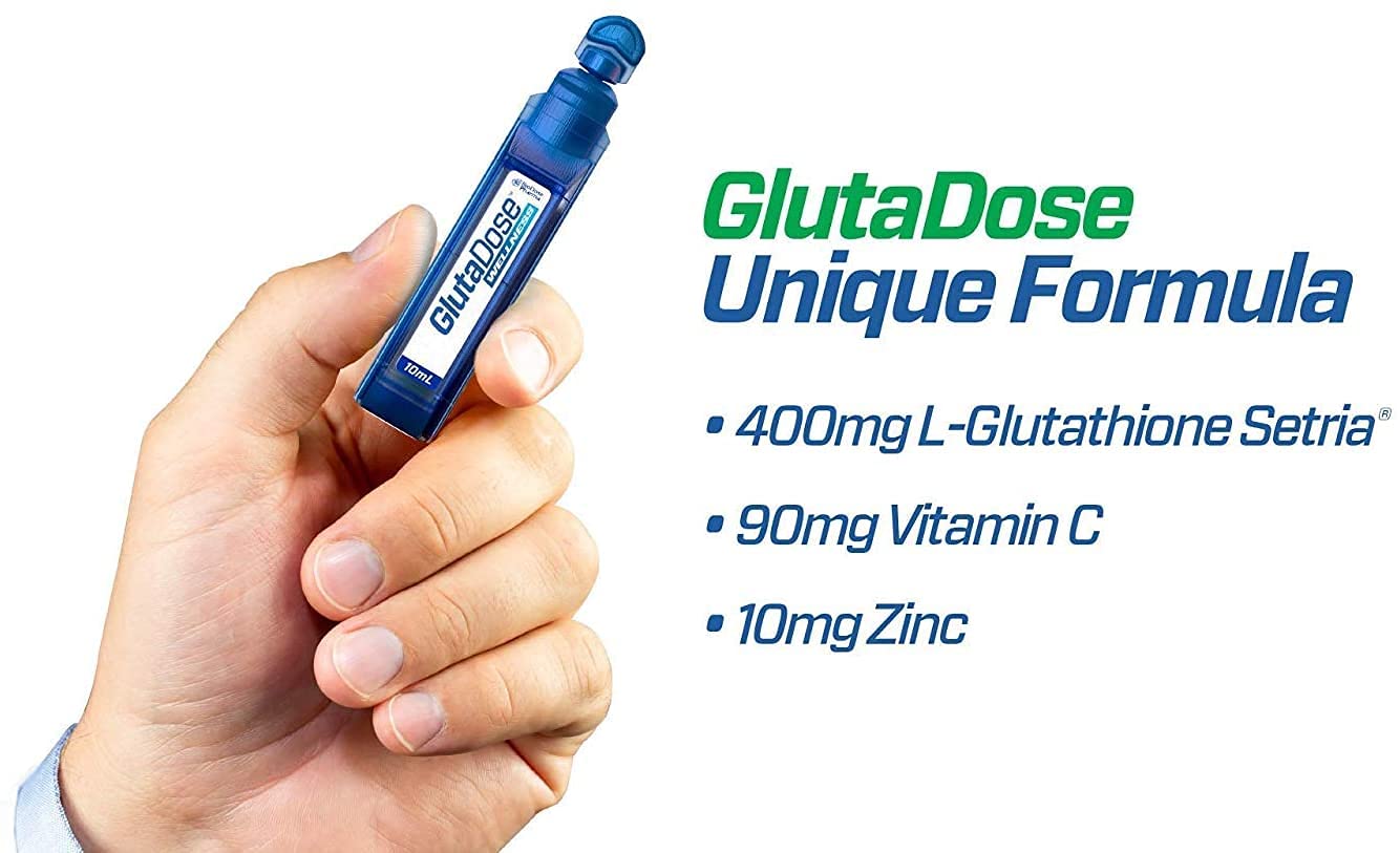Buy BioDose Pharma Glutathione, Vitamin C, Zinc GlutaDose Wellness for
