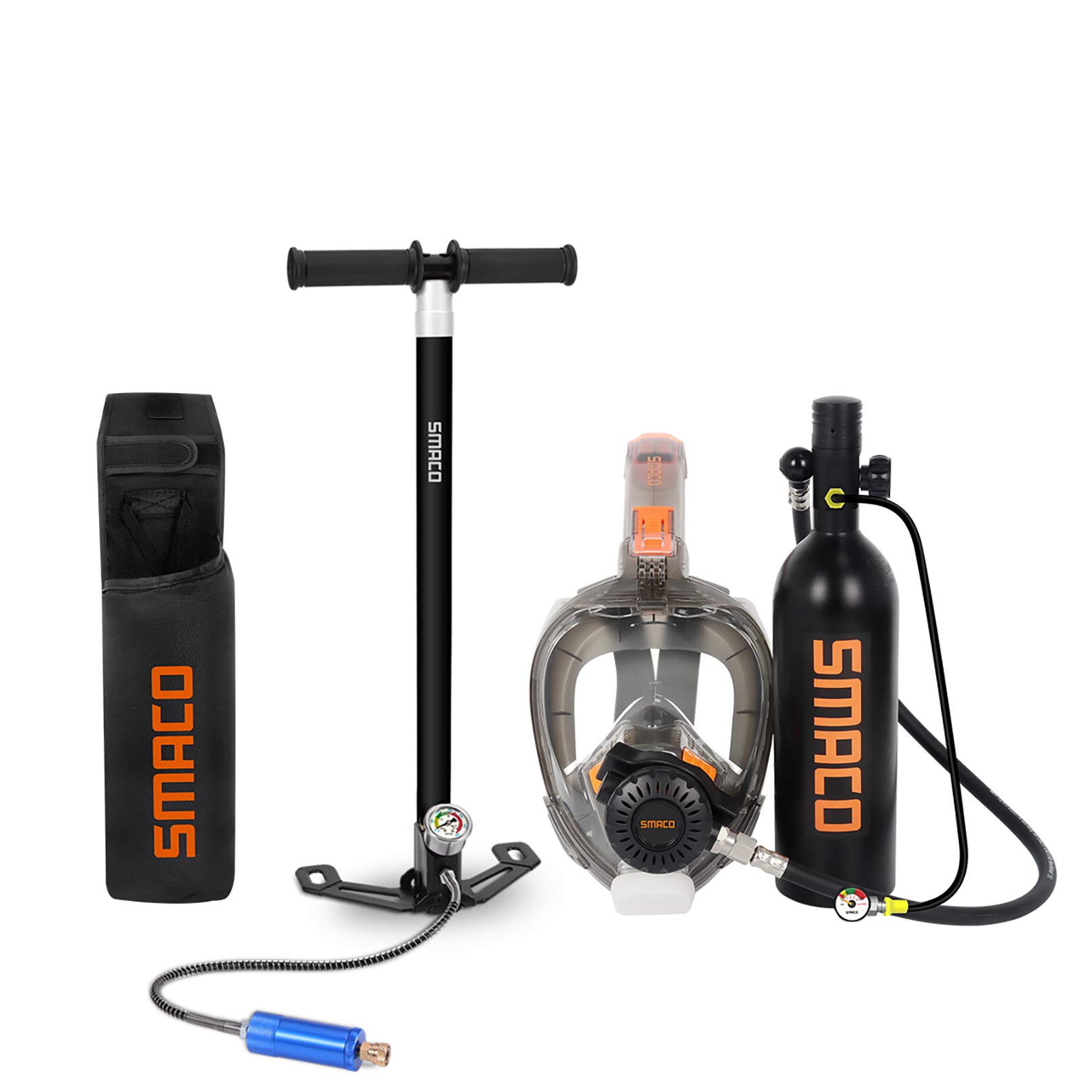 Buy SMACO Scuba Tank & Snorkel Diving Gear for Diver Mini Diving Tank