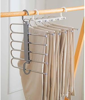 Amazon.co.jp: ズボンハンガー 1本組 スラックスハンガー ズボン