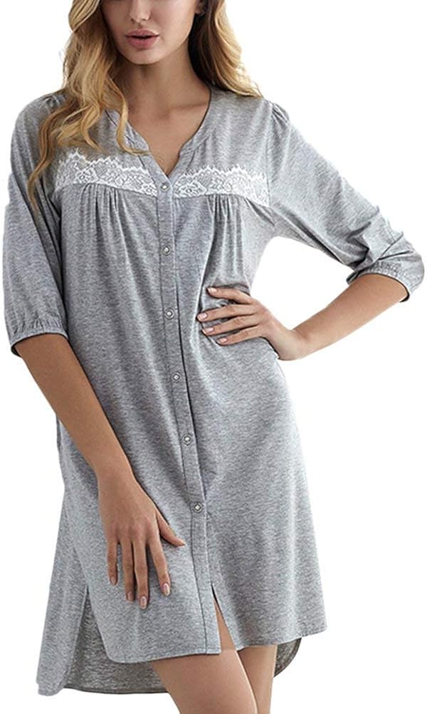 Rif. 2766 Camicia Da Notte Donna Viscosa Pretty Noidìnotte - Noi Due - Foto 8