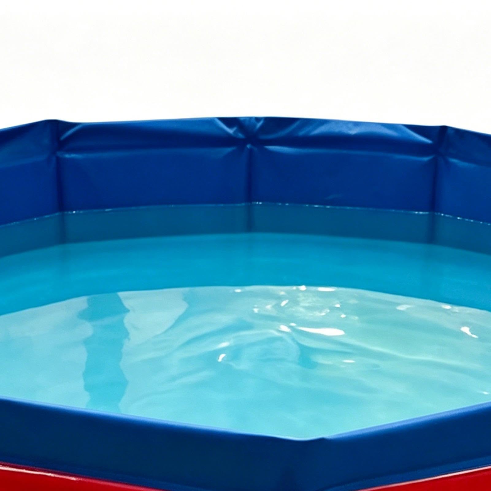 Hundeschwimmbecken, robuste und platzsparende Faltwanne mit schnellem Aufbau, Hundebadewanne, Schwimmbecken, mobile Abkühlung für Haustiere, für Garten Hinterhof Camping und große Hunderassen