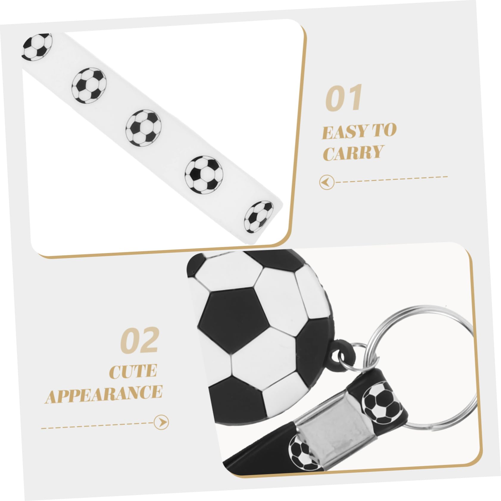Toddmomy Fußball Schlüsselanhänger Fußballparty Bevorzugt Schlüsselbund Fußball-schlüsselanhänger Fußball-partygeschenke Fußballschlüsselkette Metall