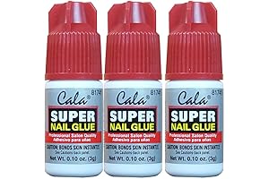 Skip the Trip to the Salon: Super Glue Nails, Three Bottles of...