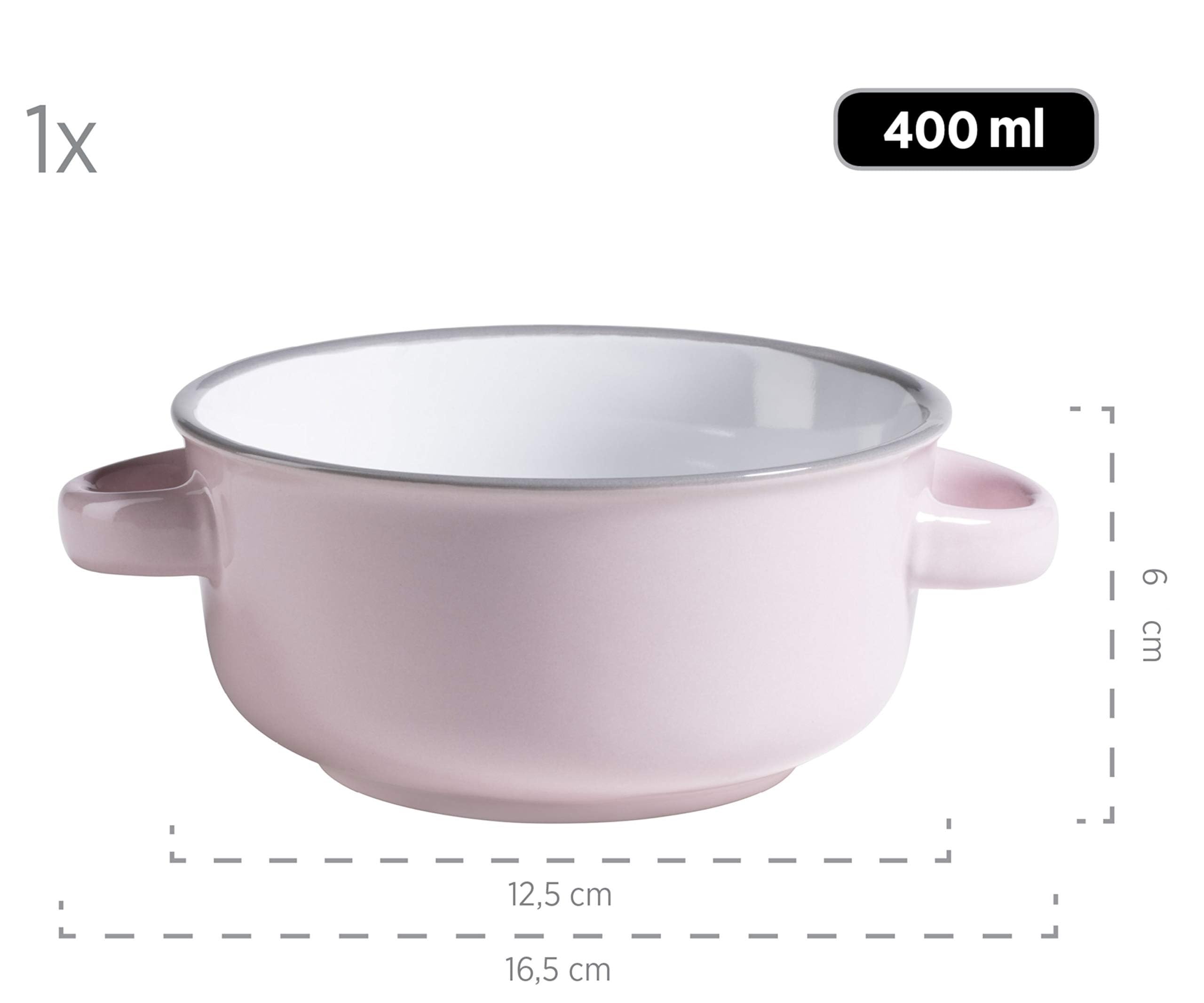 MÄSER Maila Service à soupe en céramique