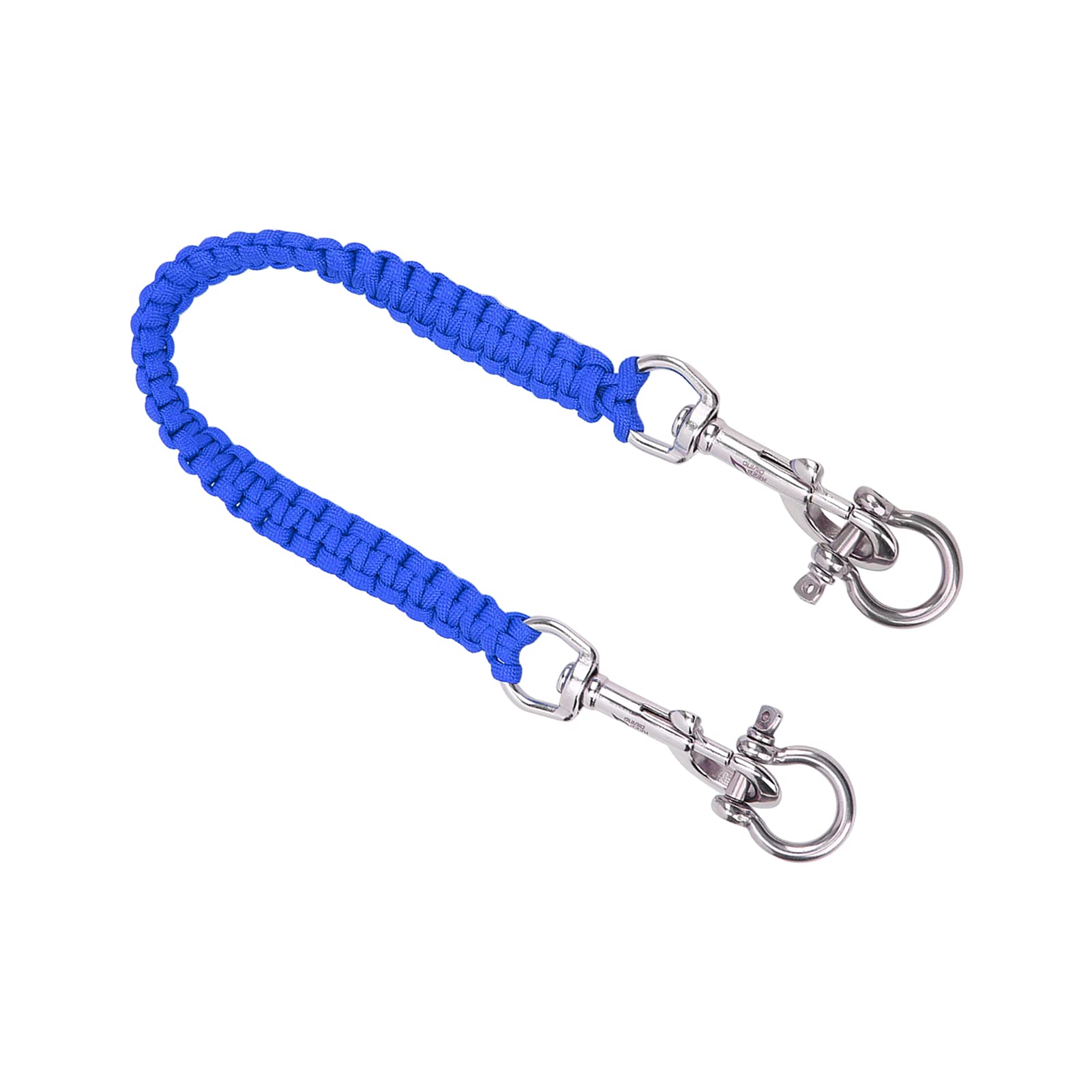 Einziehbares Kamera-Lanyard, Korrosions- und Rostbeständigkeit, 360° Flexible Drehung für Tauchbegeisterte, Material Edelstahl, 54 Cm