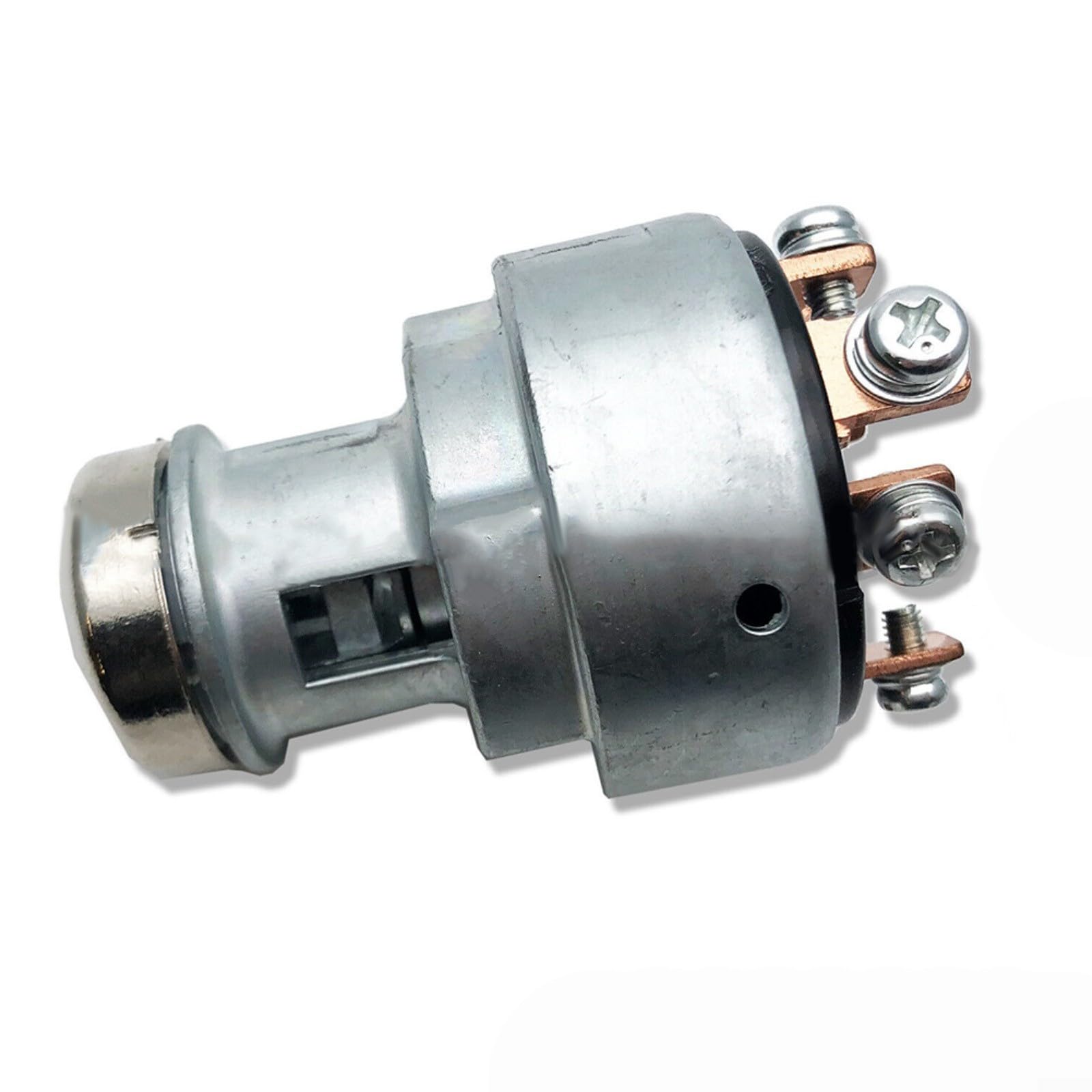 KiraKira Interruptor Kubota para cortacésped diésel y de gas, número de pieza 66706-55120 1E013-63590, incluye 2 y junta, fácil instalación, plateado