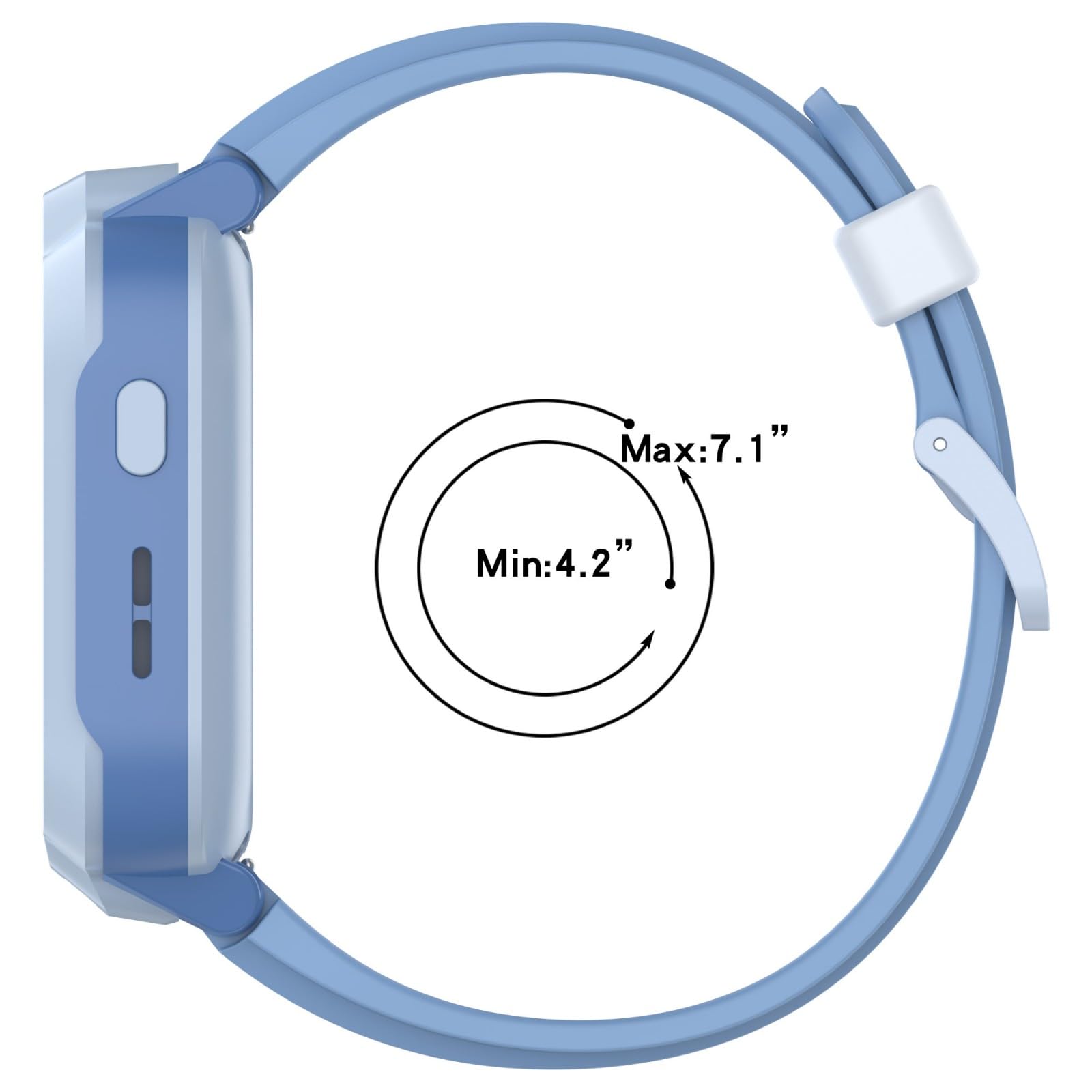 Correa de silicona para reloj infantil, 15 mm, correa de repuesto de liberación rápida, correa de silicona suave a prueba de sudor