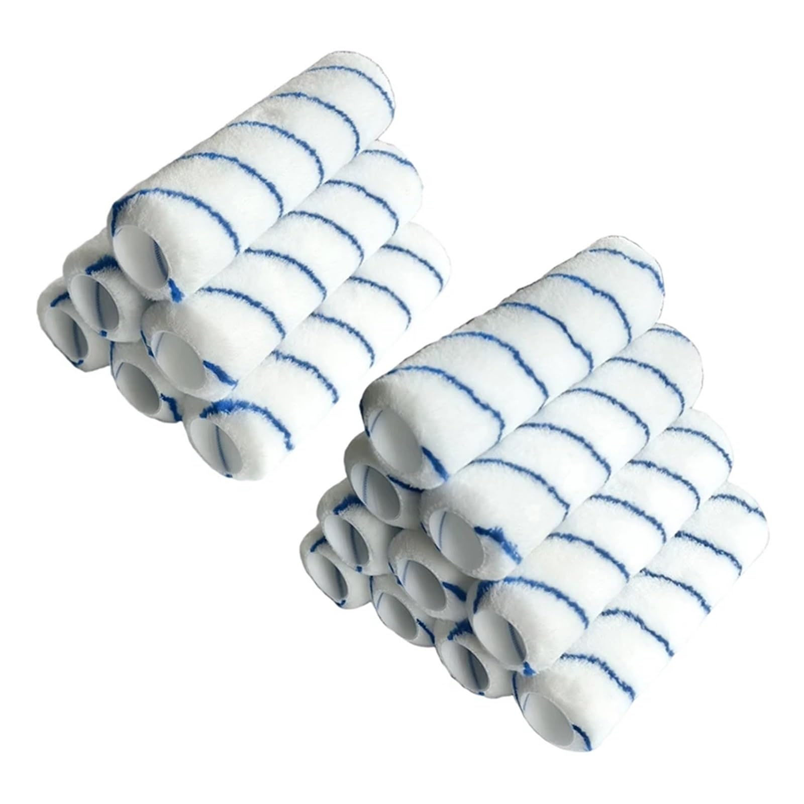 6/10 rodillos de pintura jaula tejida 9 pulgadas x 1,5, pelo medio(10Pcs)