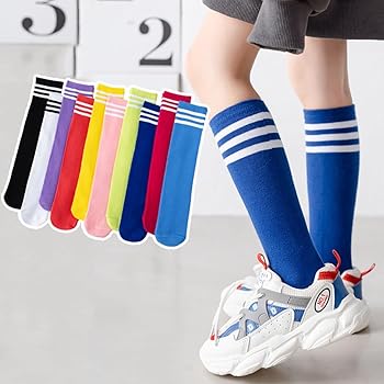 Amazon.com: PLZSITDOWN 3 Pairs Soccer Socks for Kids Little