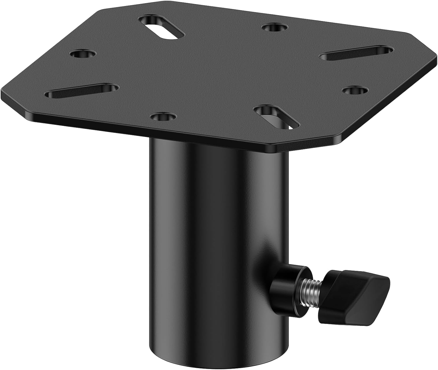 Adaptateur Universel Haut-Parleur 35 mm pour Support DJ/PA Pro Audio – Plaque de Montage en métal pour trépied ou Support d’Enceinte Standard 35 mm