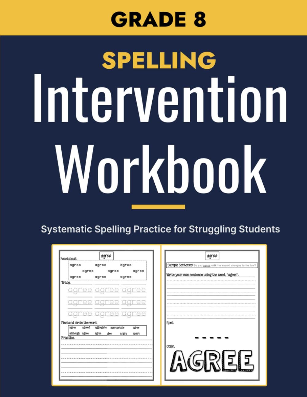 Spelling Intervention Workbook 8th Grade