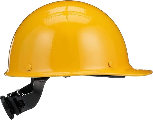 Vista 29 de MSA Skullgard - Casco de seguridad estilo gorra con suspensión, tapa sin ranuras, hecho de resina fenólica, cargas de calor radiante de hasta 350F