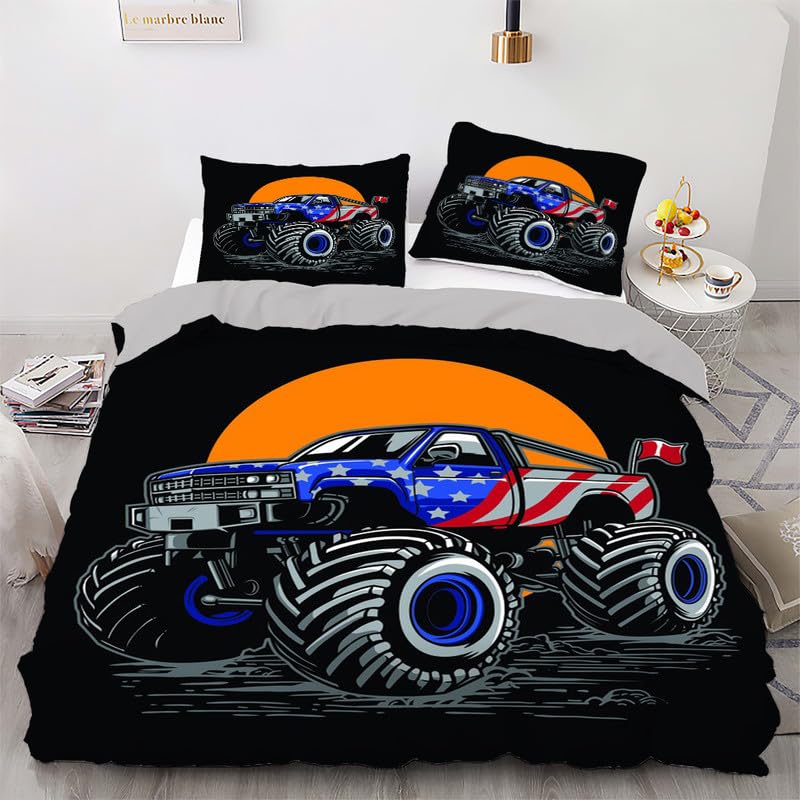 Housse de couette voiture noire pour transformer la chambre enfant