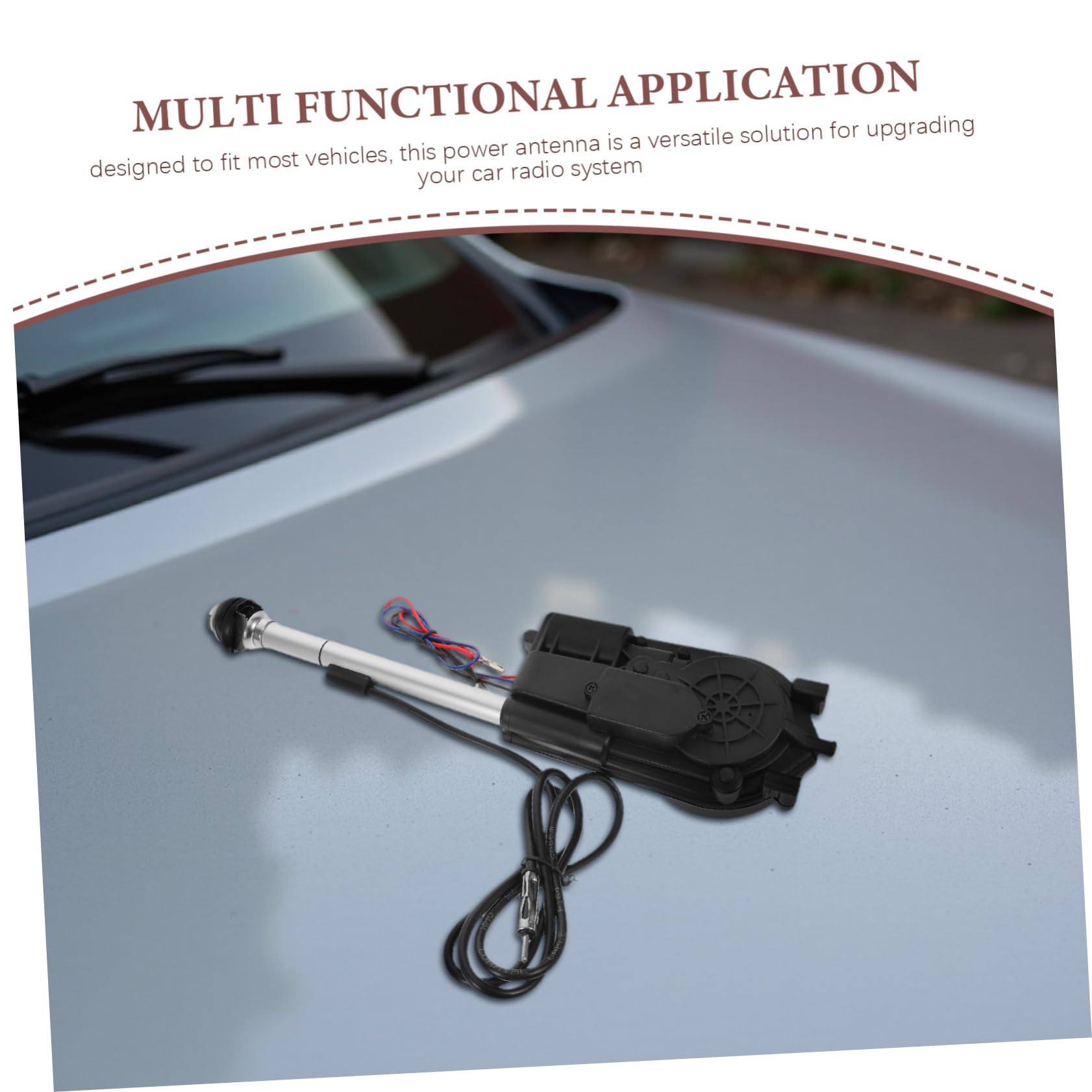 Antenne Autoradio Électrique Automatique Rétractable pour Voiture
