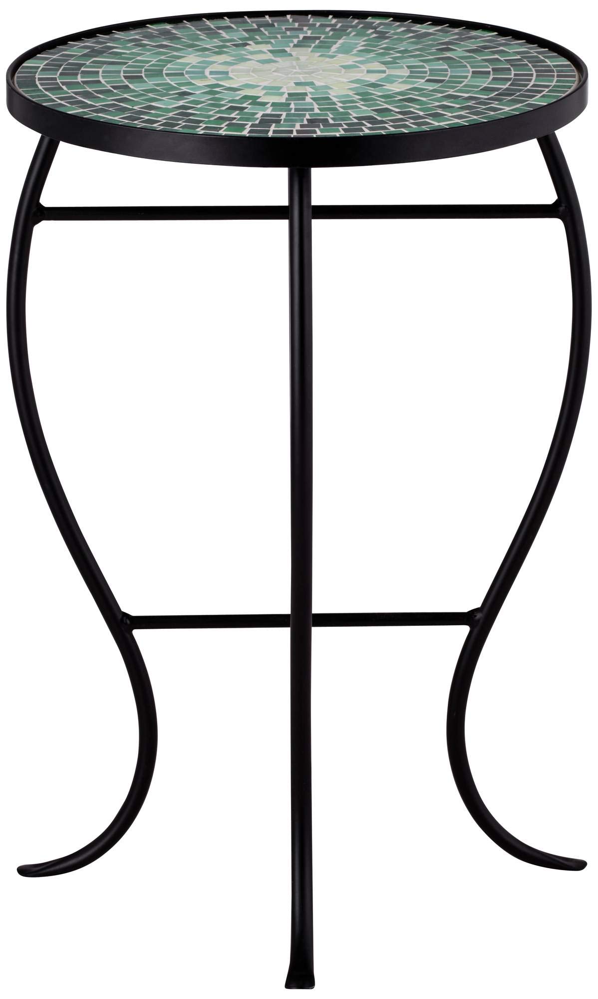 Amazon.com: Teal Island Designs Bella Modern Black Metal Round