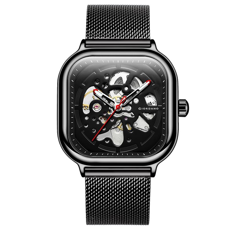 Giordano Analog Automatic Wrist Watch for Men Water Resistant with Classy Dial and Strap|Compliment Your Look|Ideal Gift for|Mens|Boy - GZ-50081-22 (B0CT87VJ79) Amazon Price History, Amazon Price Tracker