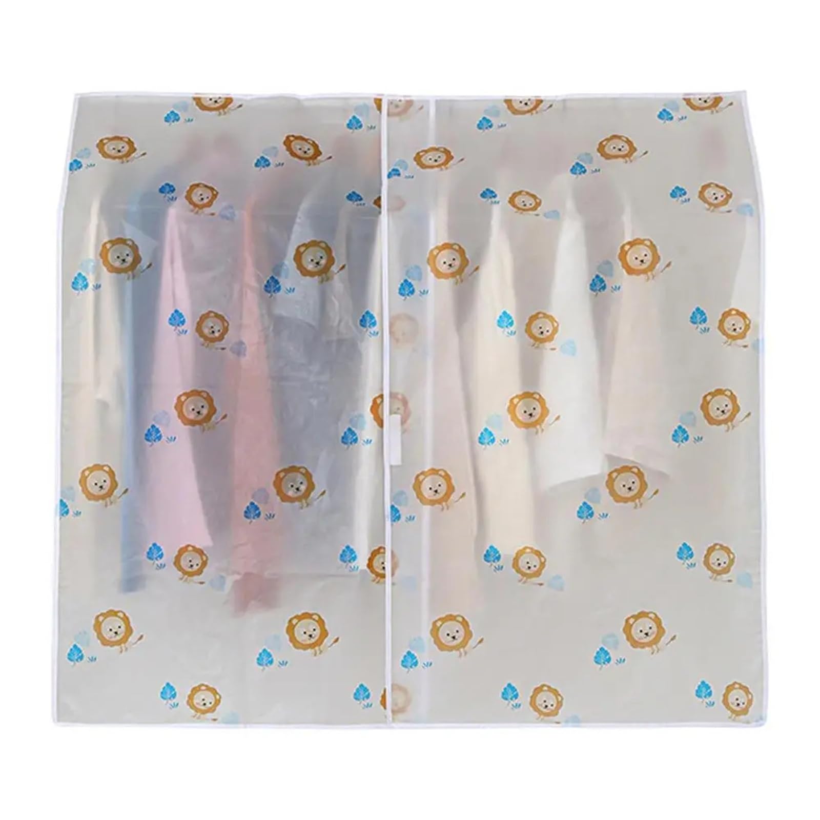 Clothes Rack Cover Drying Rack Dust Cover Fully Enclosed Garment Protector Breathable Dustproof(110cmx110cm-1)