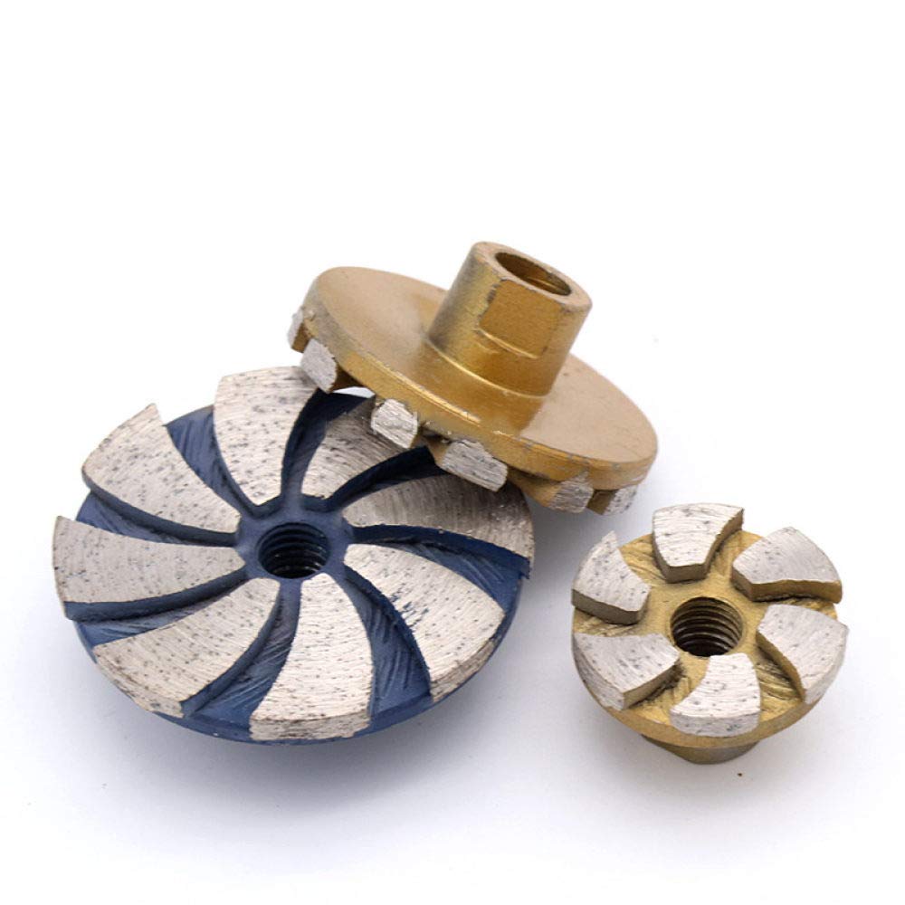 1 STÜCK 35/50 / 60MM Diamant-Trockenschleifscheibe Scheibenschalenform Betonmauerwerk Granit Marmor Steinwinkelschleifer Spezielle Werkzeuge, 56 mm