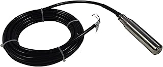 TECHTONGDA Submersible Water Level Transducer Sensor 4-20mA Liquid Level Transmitter with 6m Cable, Measurement Range 50kPa