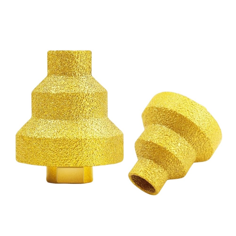 Aundhegrtt As Shown For Masonry Drilling Tool M14 20-50Mm Ceramic And Stone Drilling Bits, Angle Grinder Compatible, Stepped Hole Expander