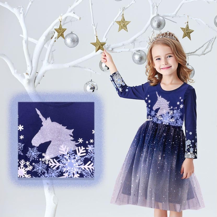 VIKITA Girls Dress & Tights LH4111+F5007 8T4