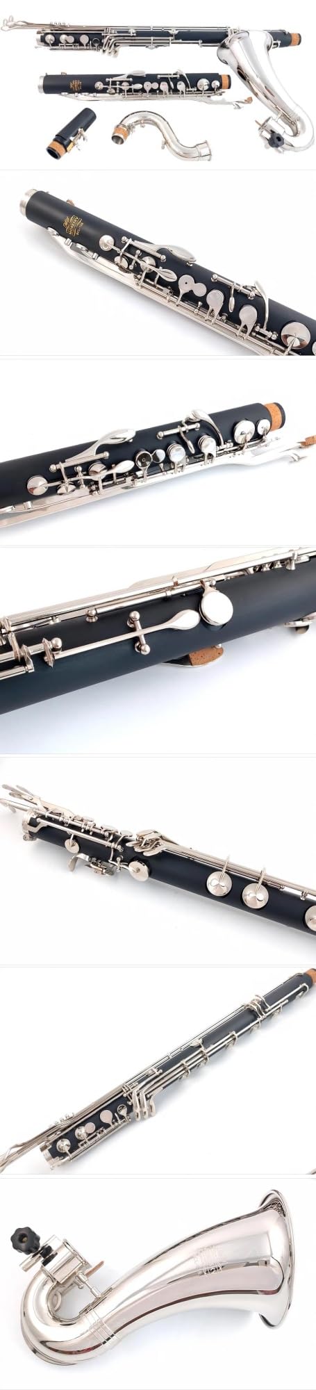 Professionnelle Clarinette Basse En Ébonite