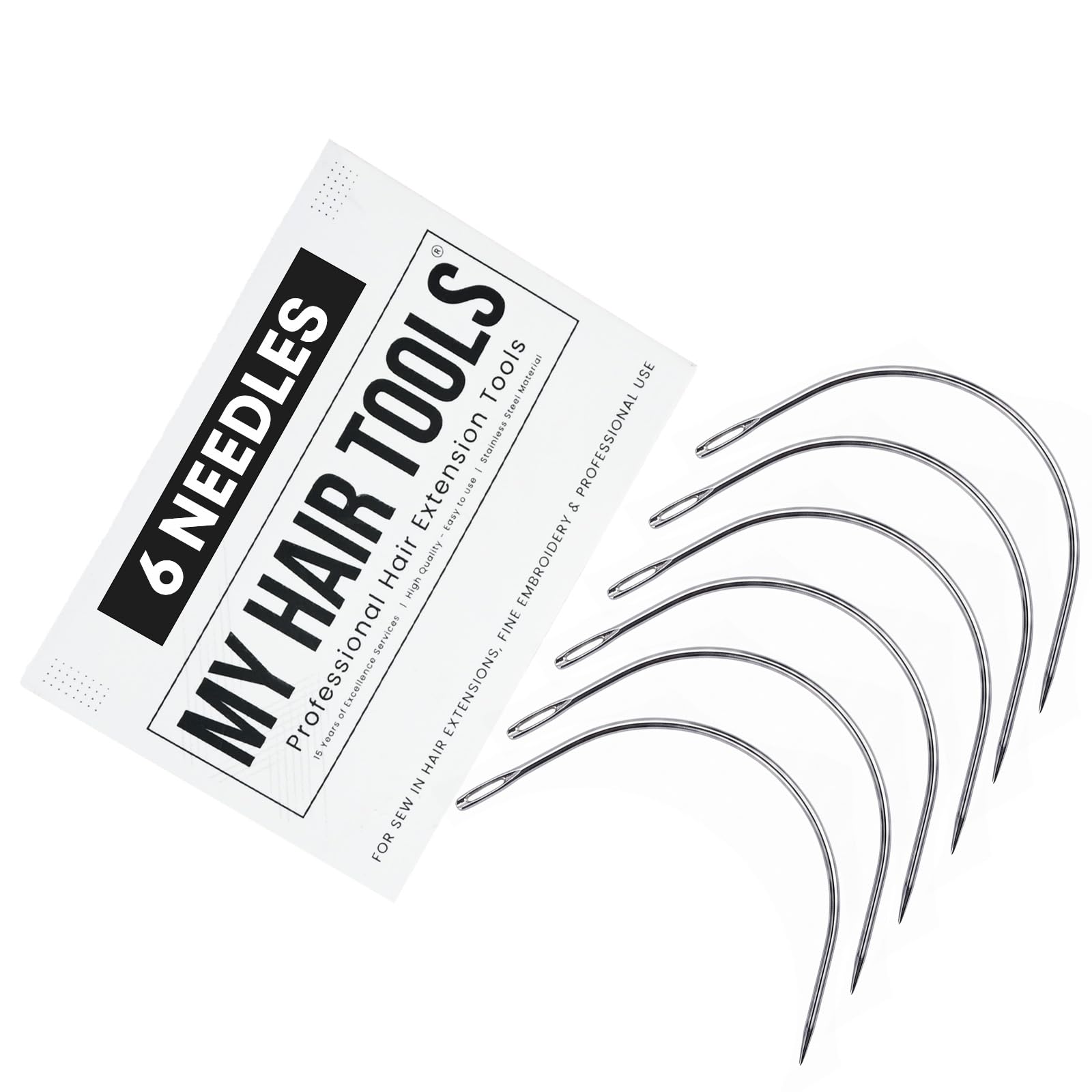 Hair Weaving Needles - C Type Curved -12