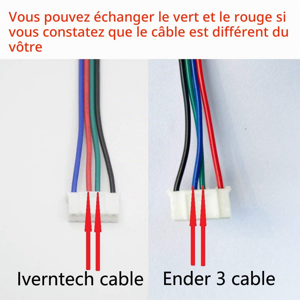 Iverntech NEMA 17 Moteur pas à pas avec vis T8 intégrée 150 mm pour imprimantes 3D RepRap Prusa i3 Axis Z ou CNC…