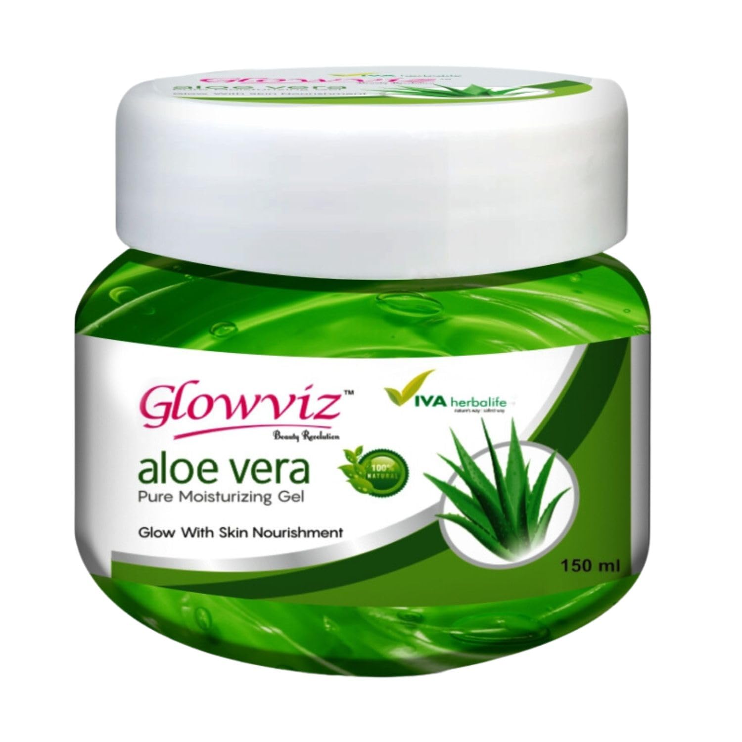 Glowviz Aloe Vera Gel (Green)