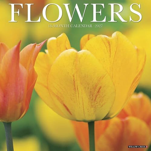Willow Creek Press, Flowers 2027 Wall Calendar