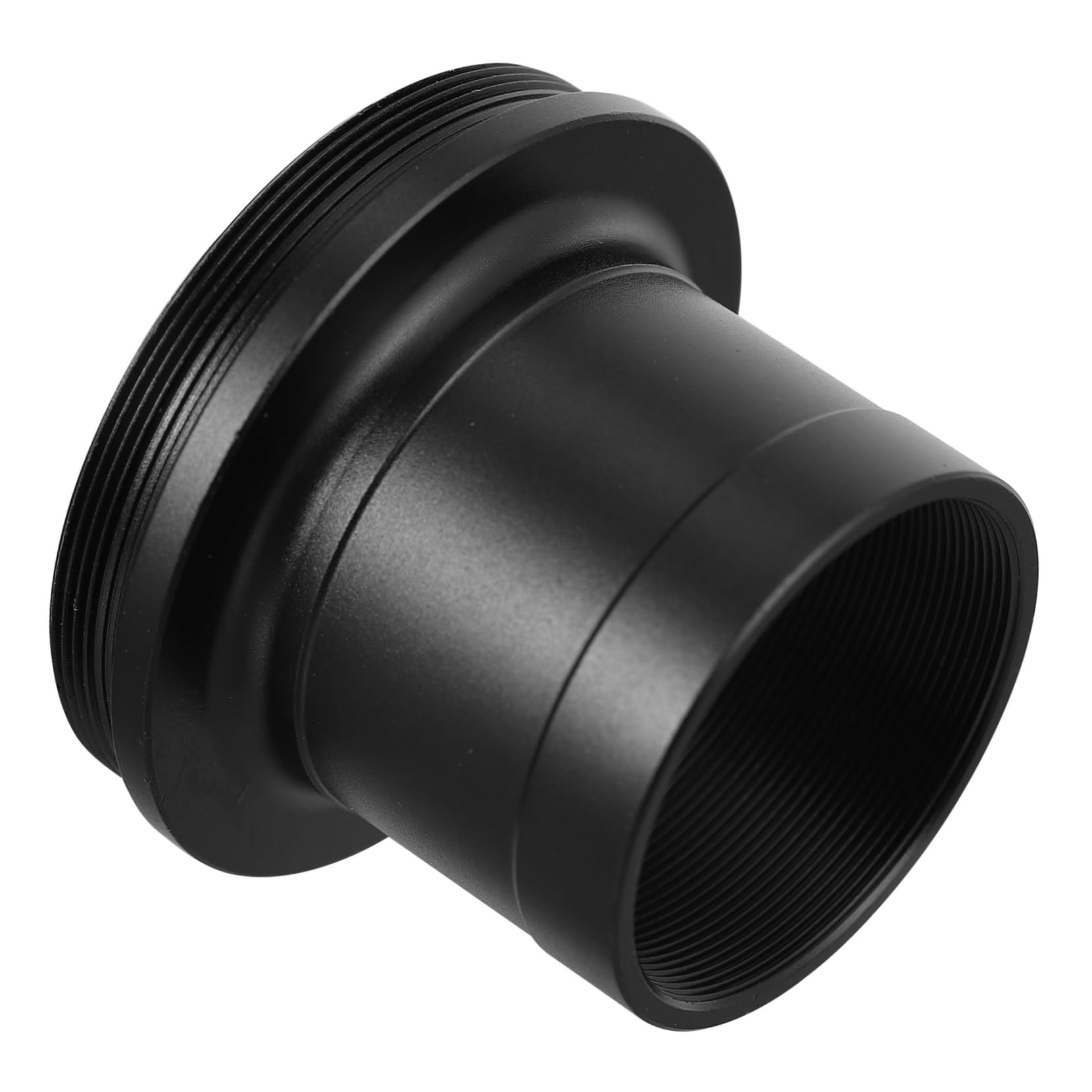 KONTONTY Metal 1.25 Inch T Adapter Eyepiece Projection Adapter Stainless Steel 1.25 Inch T Adapter Stainless Steel 1.25 Inch T Adapter Black