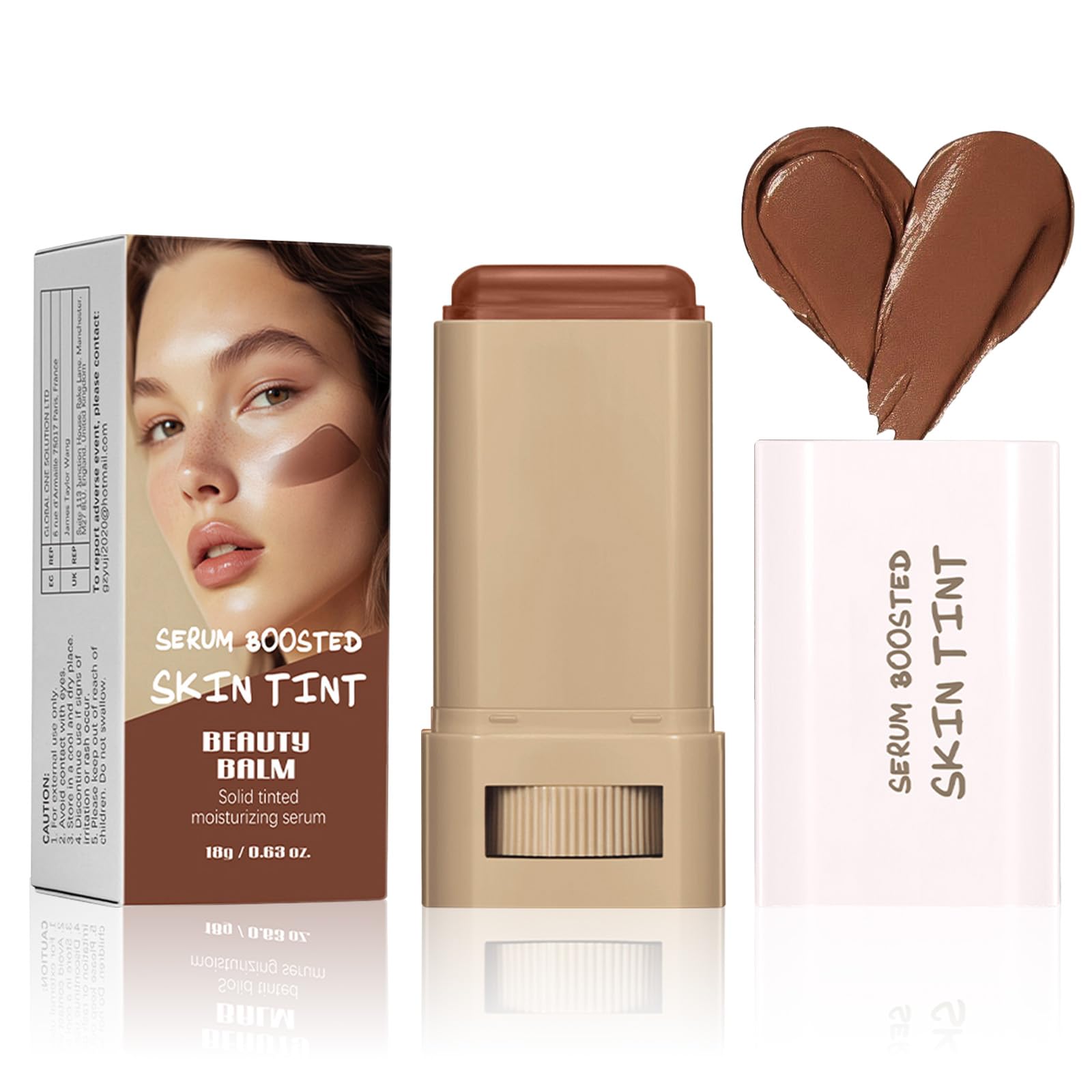 Foundation Stick Skin Tint【Light Weight】【Long Wearing】【Waterproof】Skin Tint Stick，02