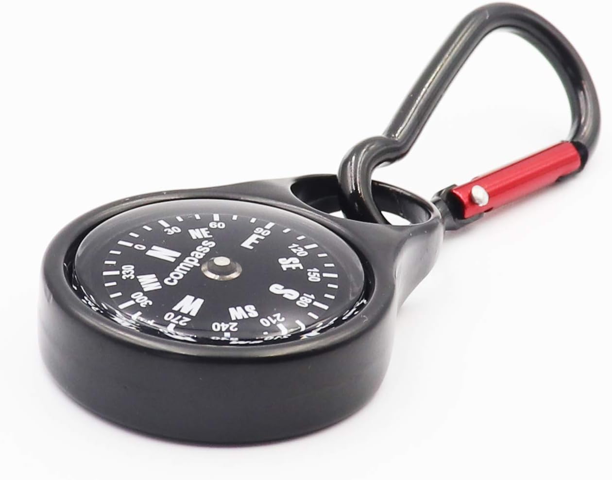 (TM Compass Keychain Portable Metal Survival Compass for Hiking Camping Outdoors