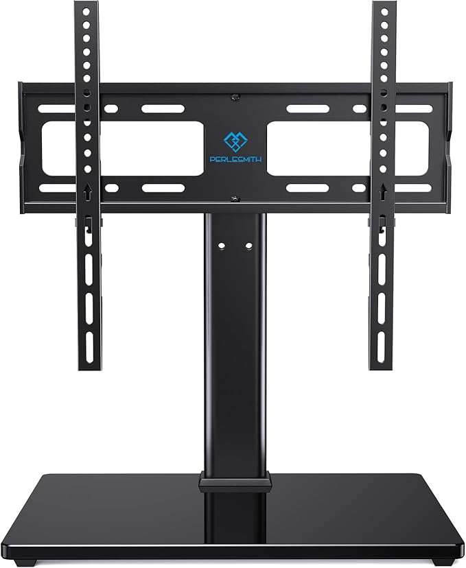 PERLESMITH Swivel Universal TV Stand/Base Table Top TV Stand for 32