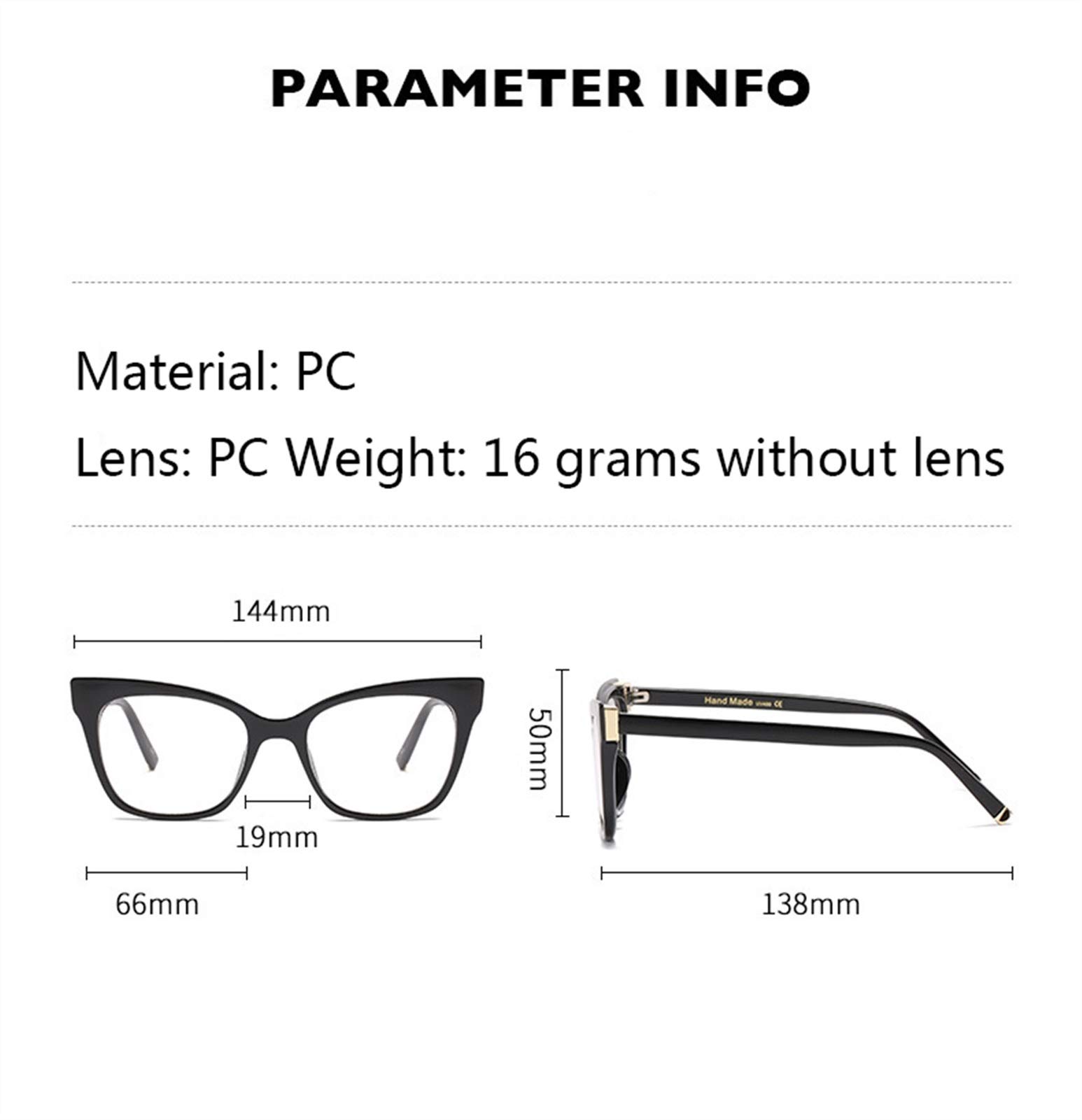 JoXiGo Computerbrille Blaulichtfilter Damen Herren Ohne Stärke Mit Brillenetuis UV Schutzbrille Gegen Kopfschmerzen Augenmüdigkeit Gamingbrille Für PC TV Tablet