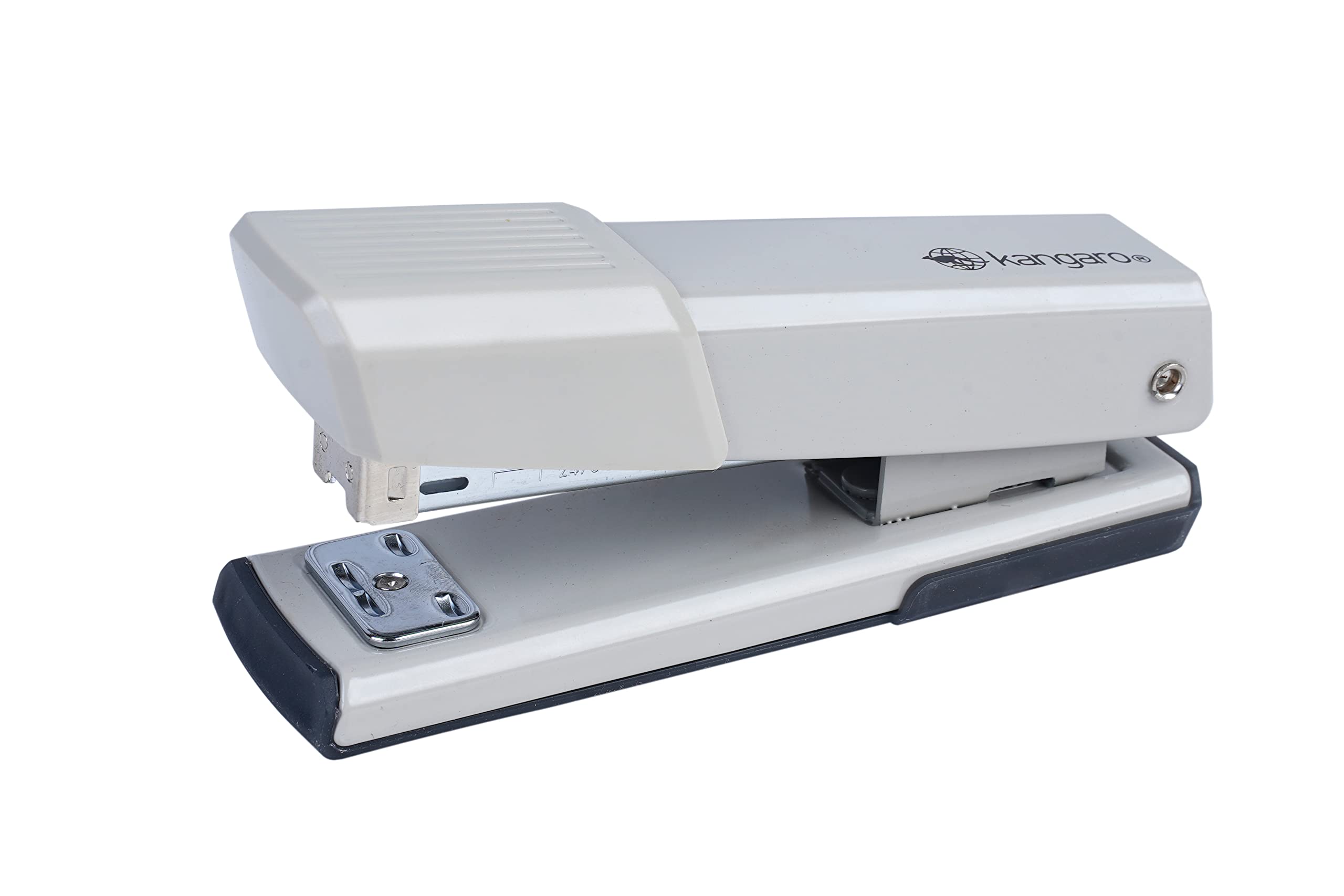Kangaro Desk Essentials DS-45 All Metal Stapler| Sturdy & Durable | Suitable for 30 Sheets | Perfect for Home, School & Office | Pack of 1 | Color May Vary