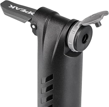 Topeak Mountain TT Twin Turbo Pump, 120 Psi/ 8.3 Bar, Fits Presta, Schrader, and Dunlop Valves