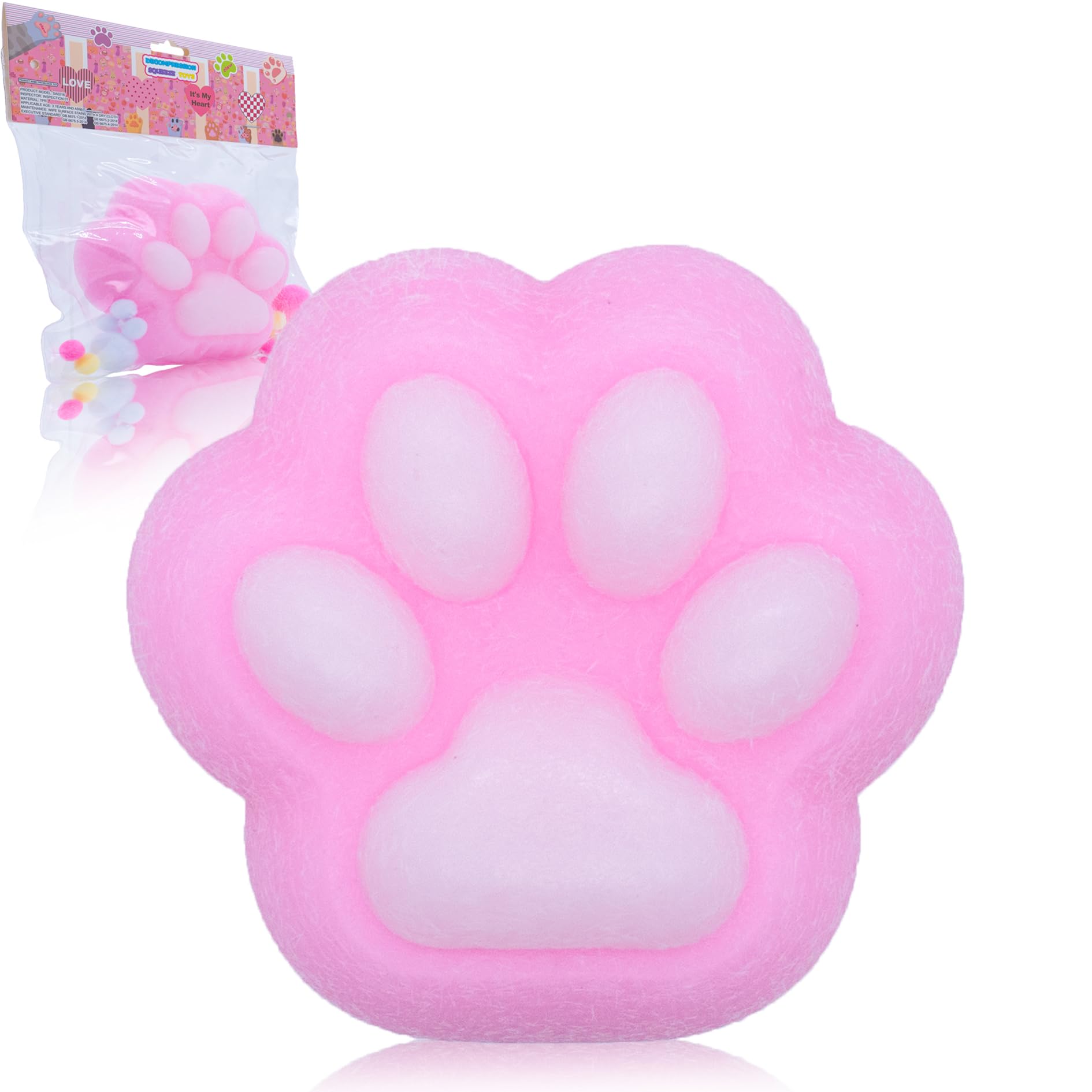 Pata de gato Mochi juguetes para aliviar el estrés juguetes para apretar Anti es Pata de gato Mochi juguetes para aliviar el estrés juguetes para apretar Anti es