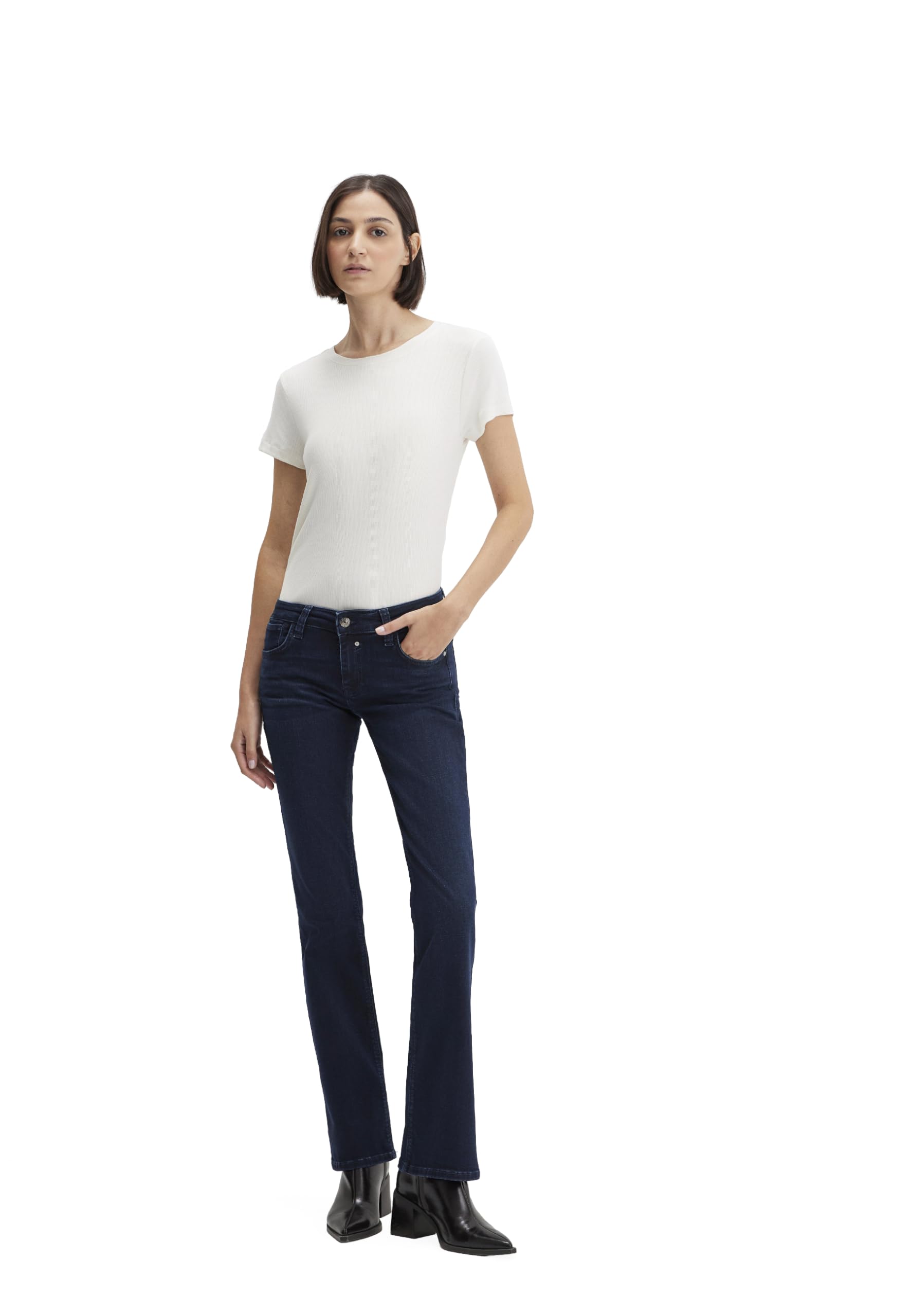 Mavi Damen Denim Pants Bella MID-Rise Bootcut Jeans