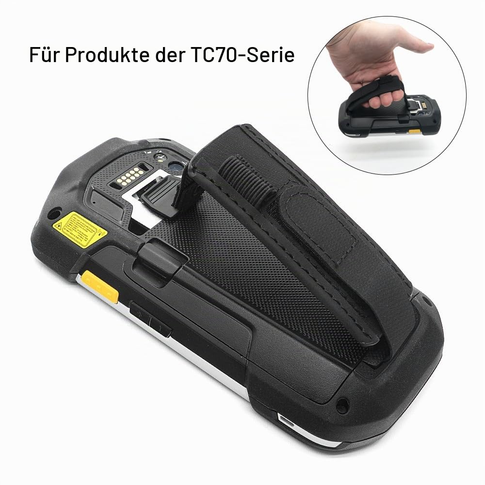 TC70 Handschlaufe Ersatz für Zebra Symbol TC70 TC72 TC75 TC77 TC70X TC75X Barcode-Scanner Handheld Touch Mobile Computer, verschleißfeste Handschlaufe (10 Stück)
