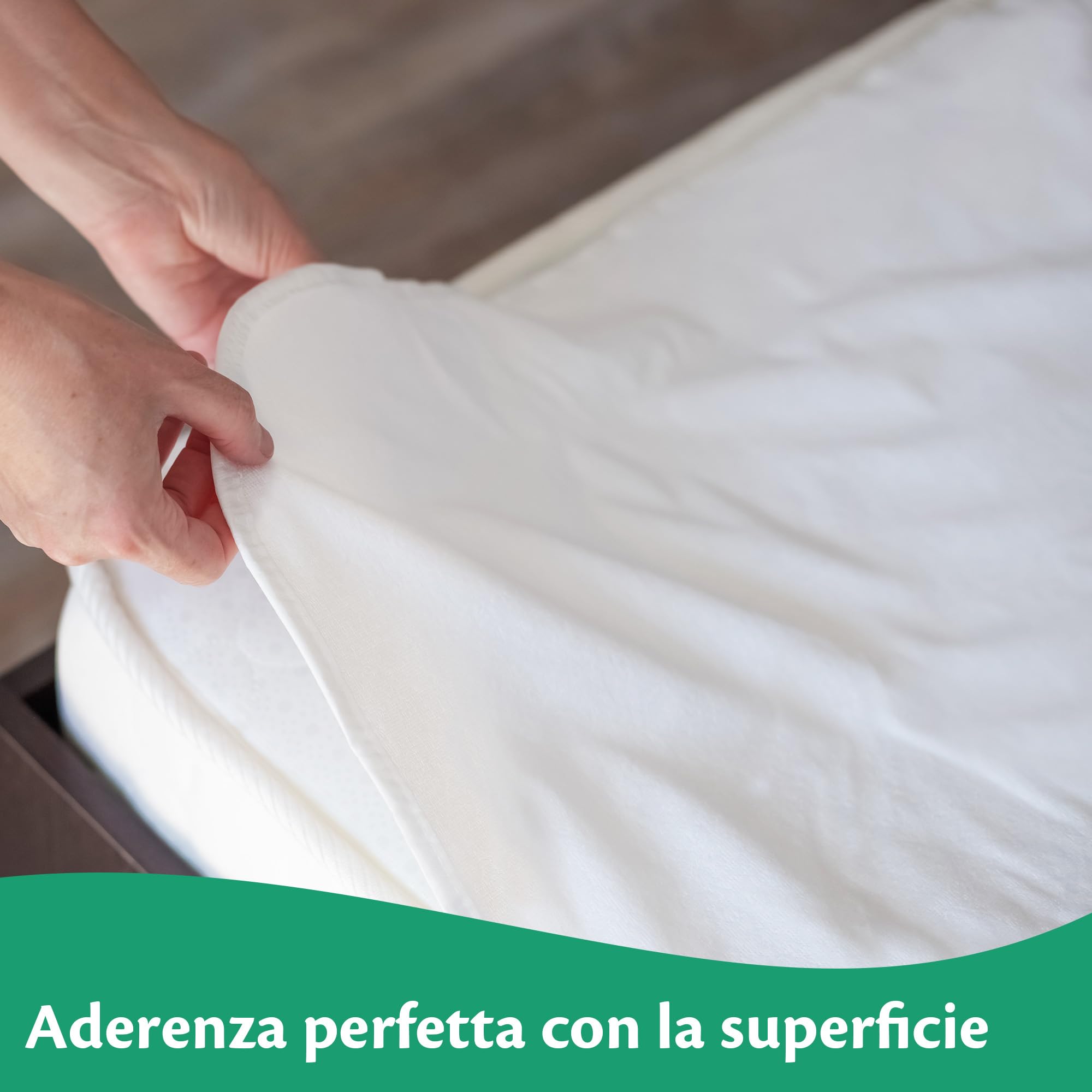 Traversa Letto Impermeabile Coprimaterasso 75x90 cm Cerata in Cotone Protezione Incontinenza Proteggi Materasso Culla Adatto per Anziani Bambini Neonati Adulti Animali Traspirante Lavabile