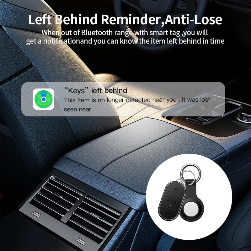 Miniatura 6 de Mini rastreador GPS para vehículos ocultos, sin tarifa mensual, dispositivo de seguimiento de automóvil en tiempo real funciona con Find My iOS,
