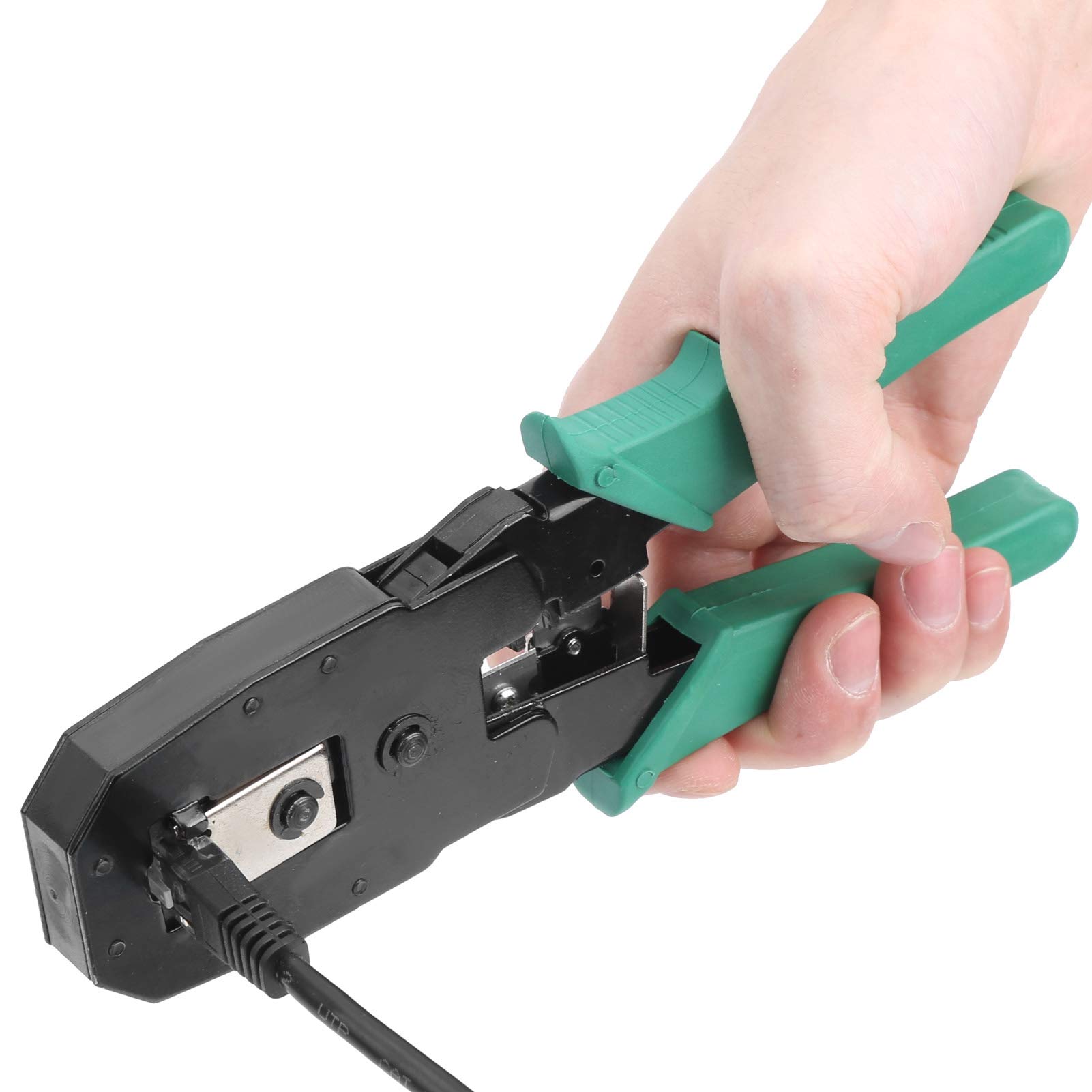 Generic Kit D'outils de Maintenance et de Réparation de Câbles Réseau, pour les Amateurs de Bricolage, Accessoires ABS Portables YG‑P109