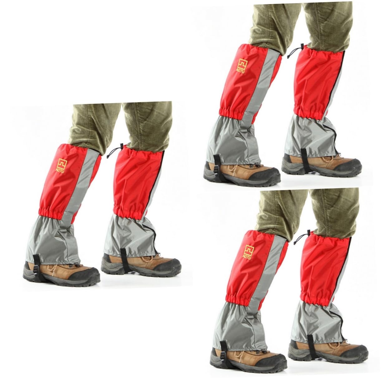 BESPORTBLE 3st Schneeschuh Gamaschen Schneegamaschen Wintergamaschen Damen Gamaschen Gamaschen Bein Gamaschen Wandergamaschen Schuhüberzüge Für Die Reise Knie Hoch Stiefel Reisen