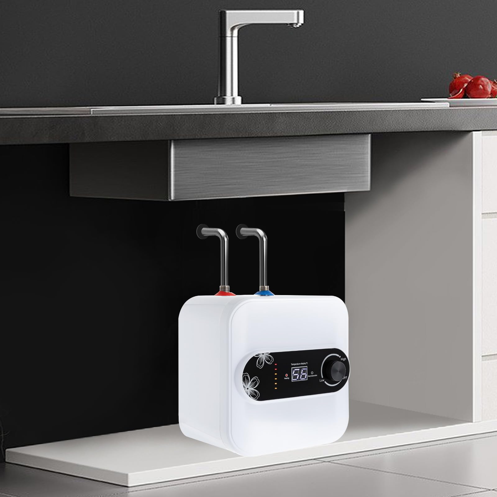 Elektrische mini-doorstroomboiler, 220 V, elektrische boiler met