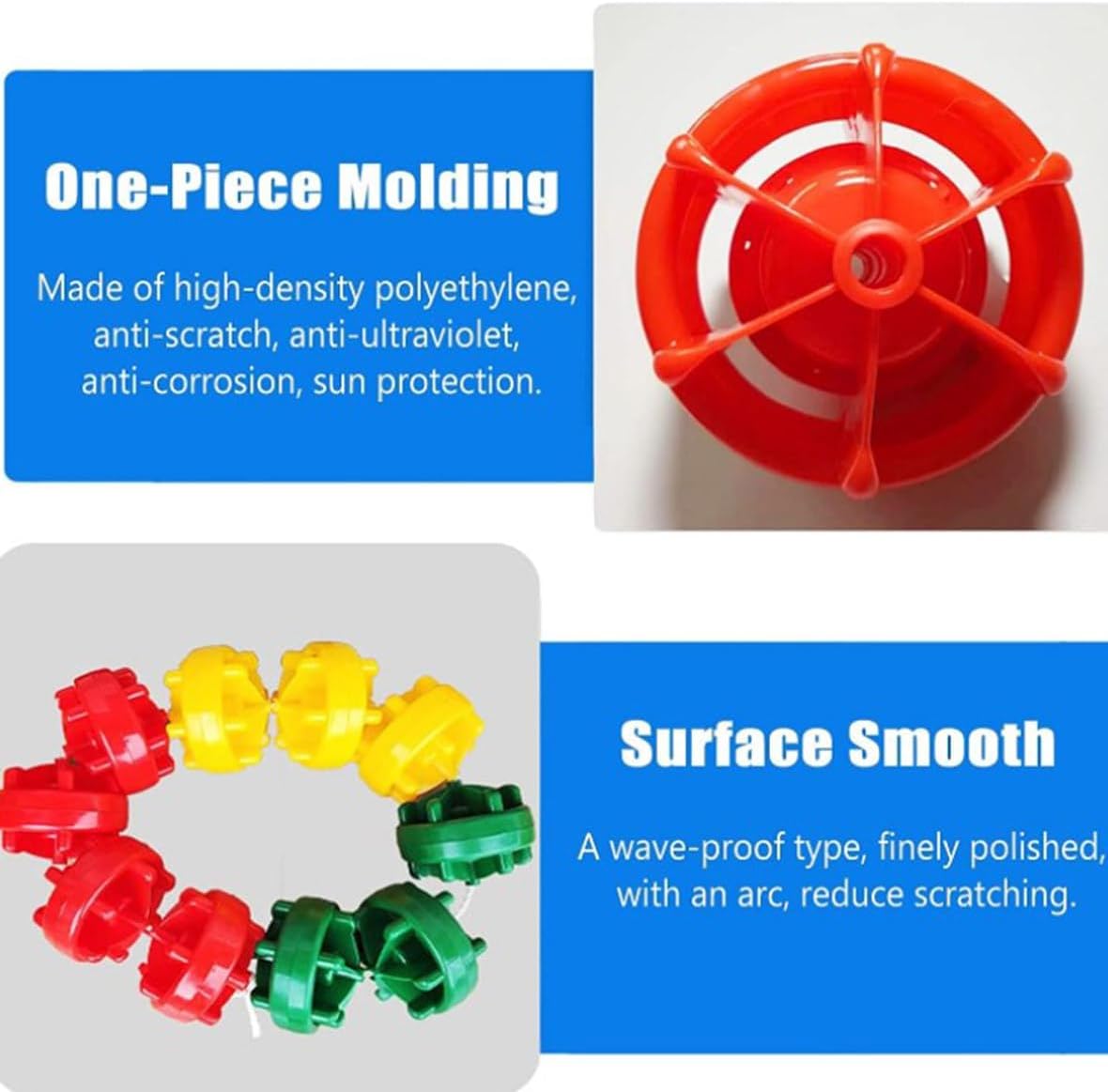 Pool Divided Lines Floating Pool Safety Rope Dividing Lanes Areas Floating Line Floats Safety Divider Equipment to Divide Swim Race Lanes Swimming Pool Accessory