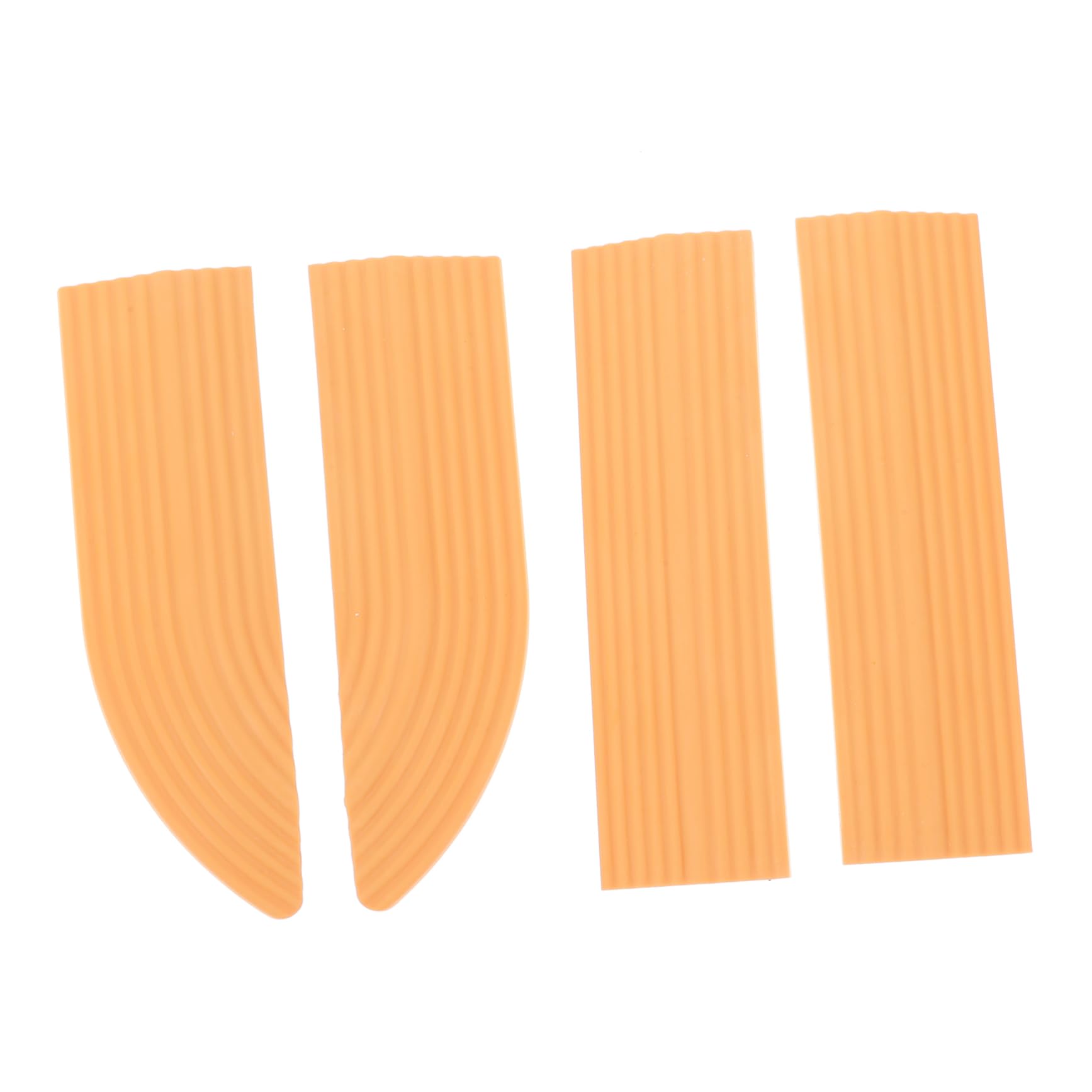 Happyyami Home Accessible Wheelchair Transitioning Ramp Mat Rubber Threshold Ramp for Robotic Vacuum Easy Installation