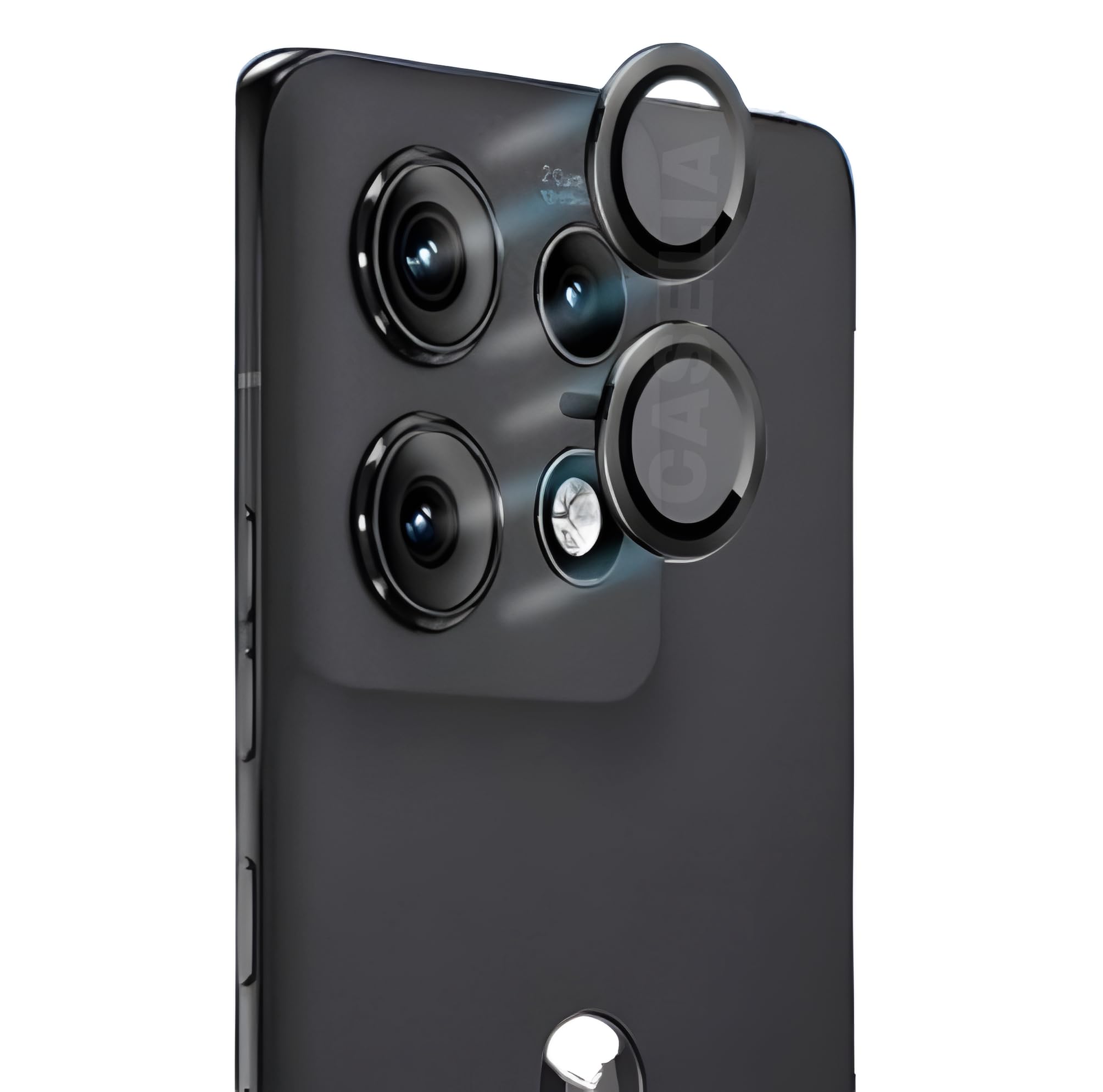 CASELIA® Motorola Edge 50 Pro Camera Lens Protector, Scratch-Resistant HD Clarity Ultra-Thin 9H Tempered Glass with Aluminum Edging, Individual Metal Lens (Motorola Edge 50 Pro 5G, Black) (B0D5RP18YV) Amazon Price History, Amazon Price Tracker