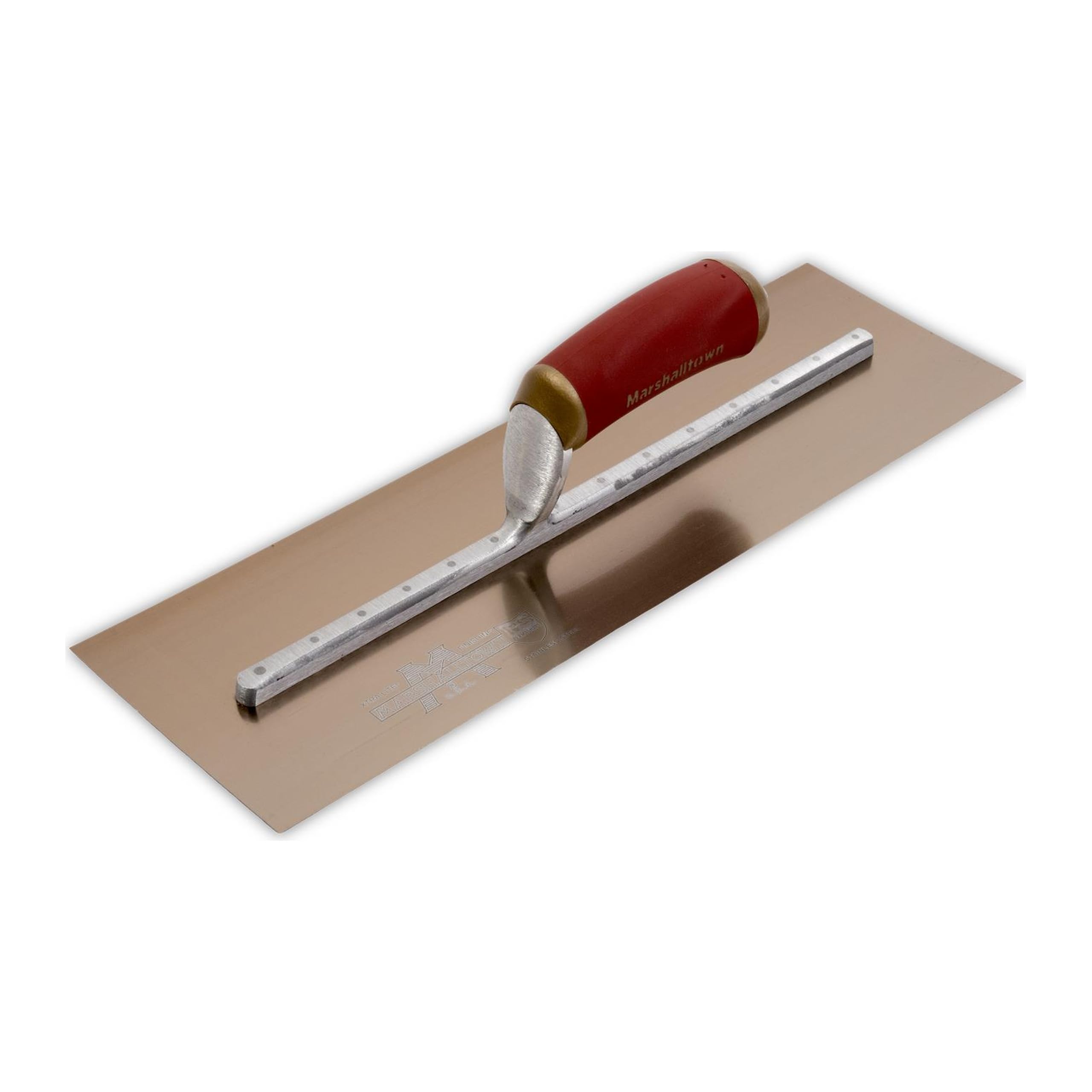 MARSHALLTOWN PermaShape Plastering Trowel, 356 x 127 mm, Golden Stainless