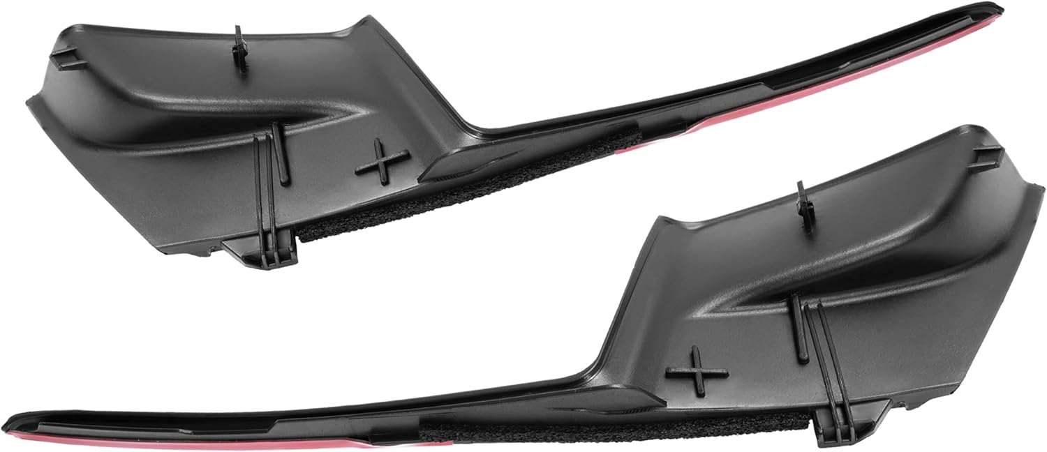 ALMULOO Windshield Wiper Cowl Compatible with Compatible with 2011-2020 Toyota Sienna Replacement for 53867-08020 53866-08020 Left & Right Air Inlet Window Cowl Cover Plastic Black